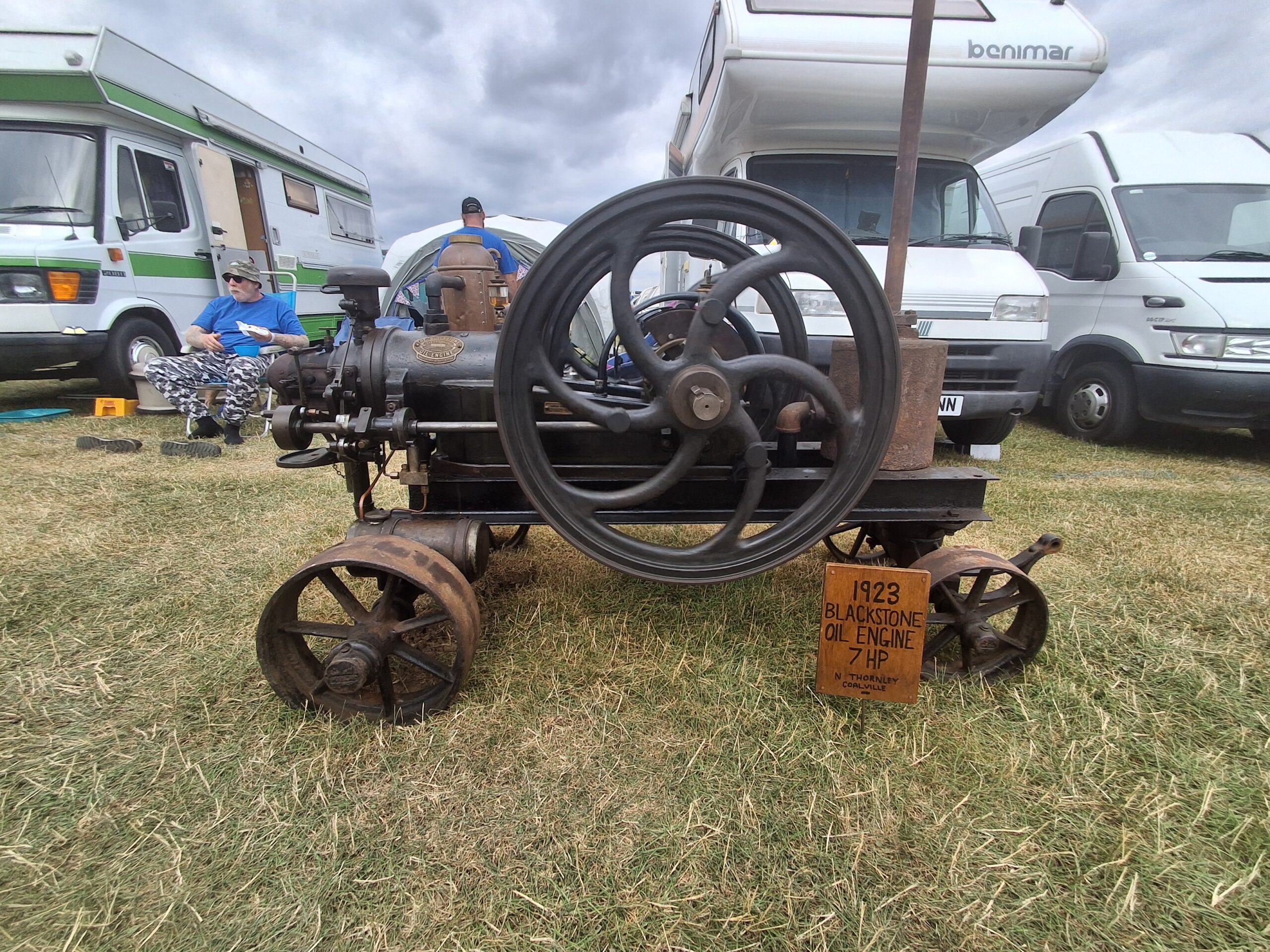 Belvoir Castle Steam Rally - Blackstone Oil Engine - Vintage Engine Enthusiast