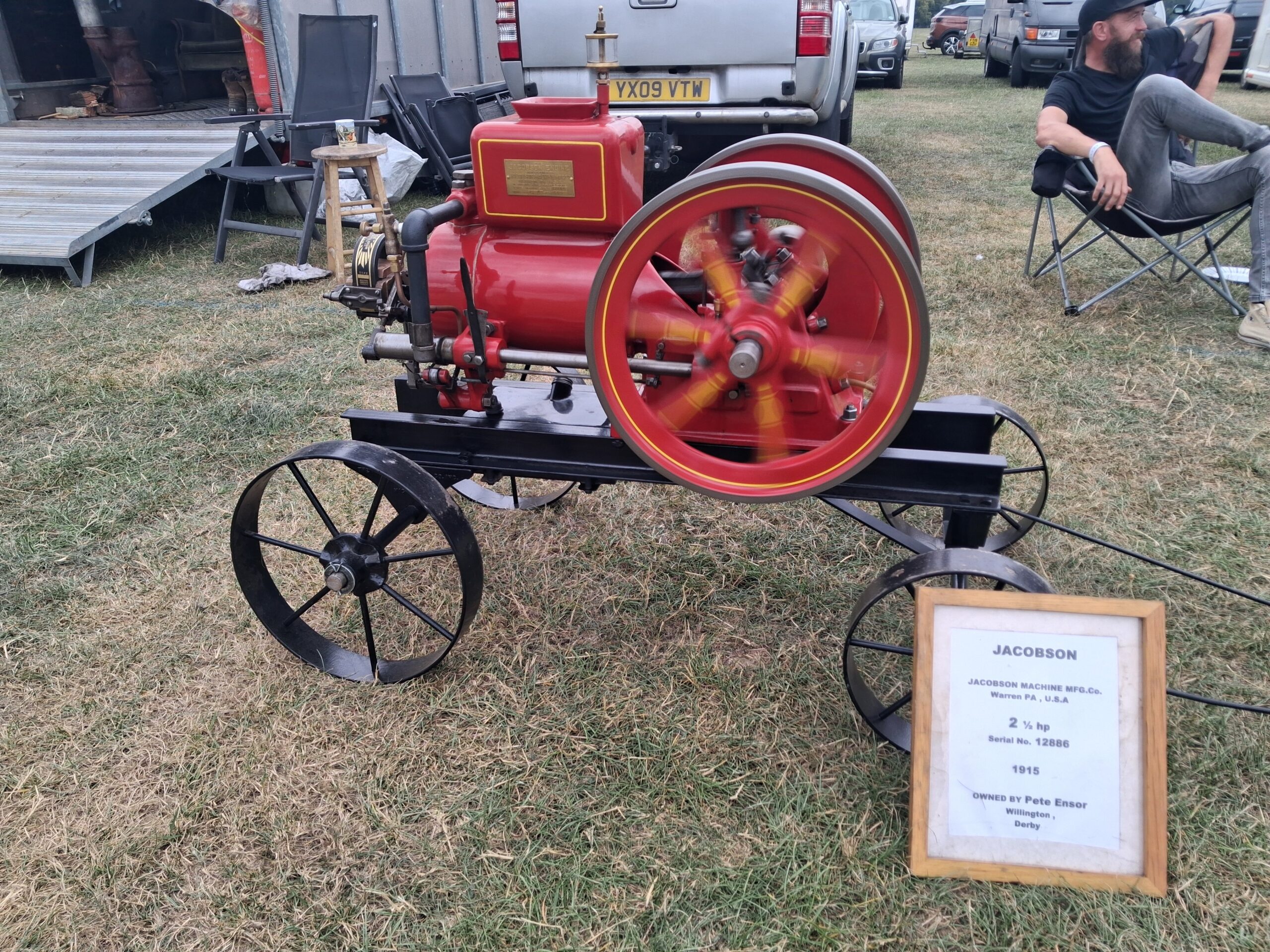 Belvoir Castle Steam Rally - Jacobson Hit & Miss Engine - Vintage Engine Enthusiast