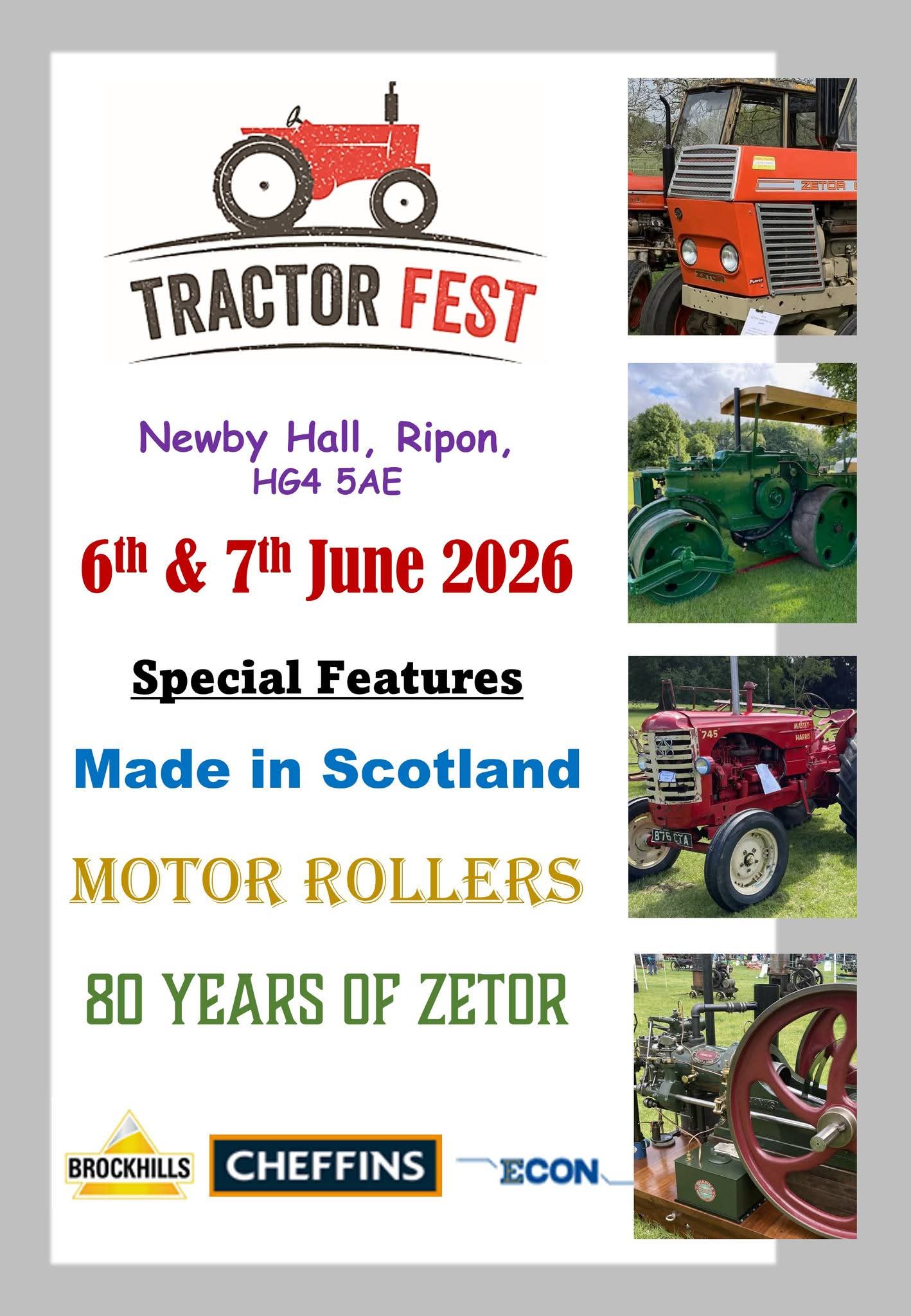 Tractor Fest @ Newby Hall