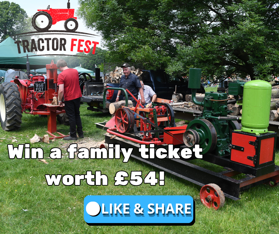 Tractor Fest at Newby Hall family ticket giveaway