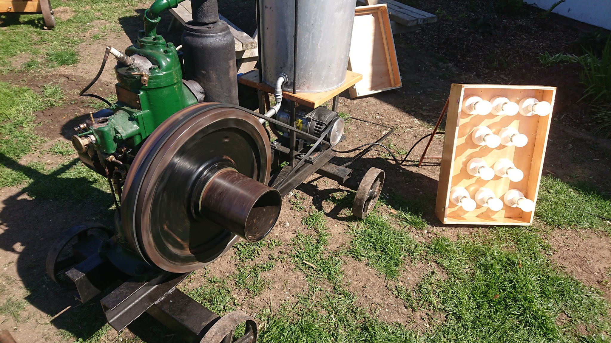 Rob Cole - An Engine Day at Home - Vintage Engine Enthusiast