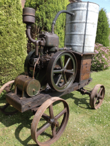 1922 Lister L type, from stationary to portable.