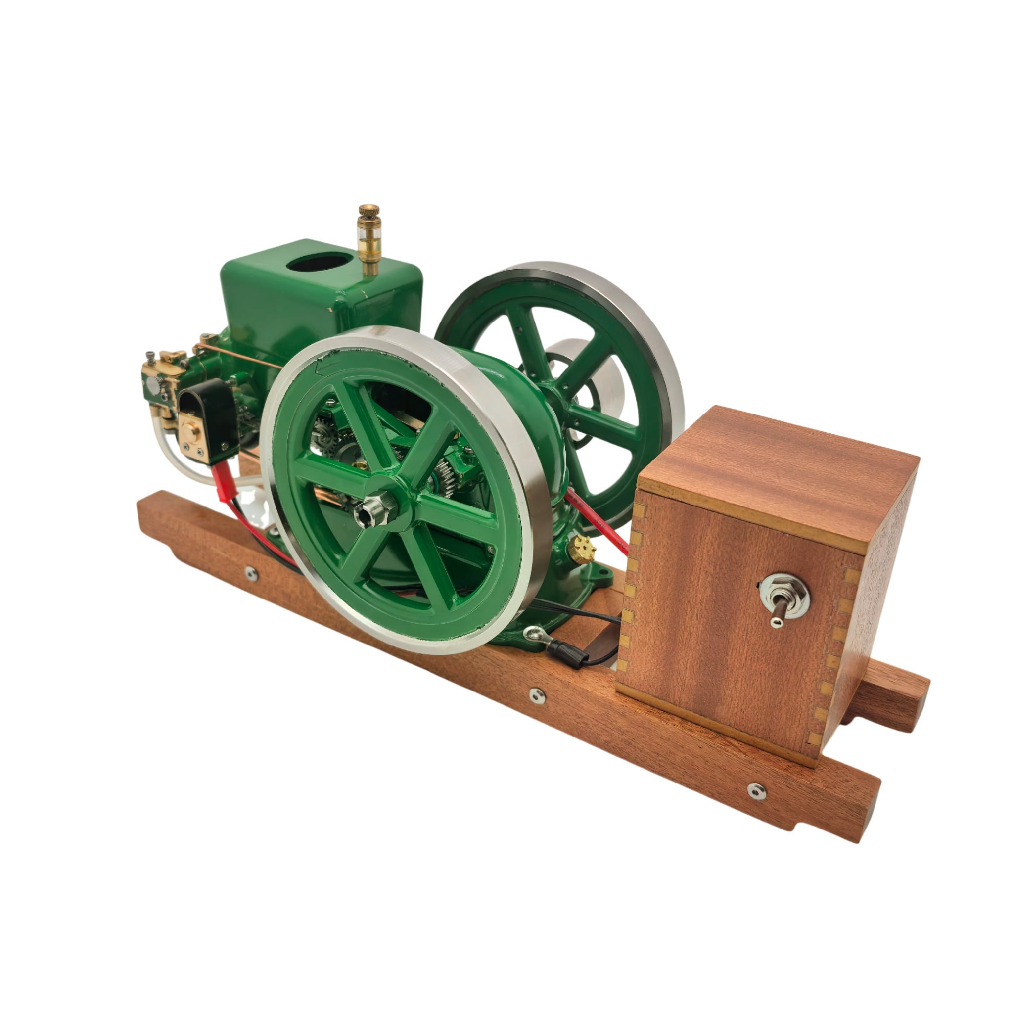 Vintage Engine Enthusiast - OKMO ZO1 Throttle Governed Petrol Engine Model (Fairbanks Morse Z Type)