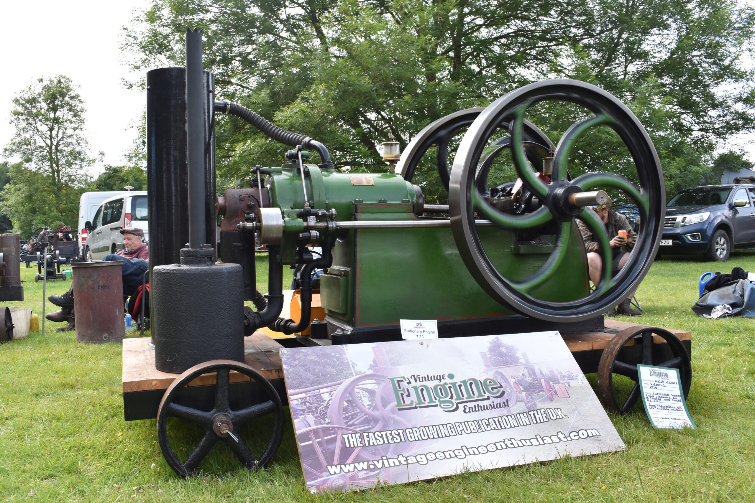 Walsh & Clark 9hp Victoria - Tractor Fest - Newby Hall - Vintage Engine Enthusiast