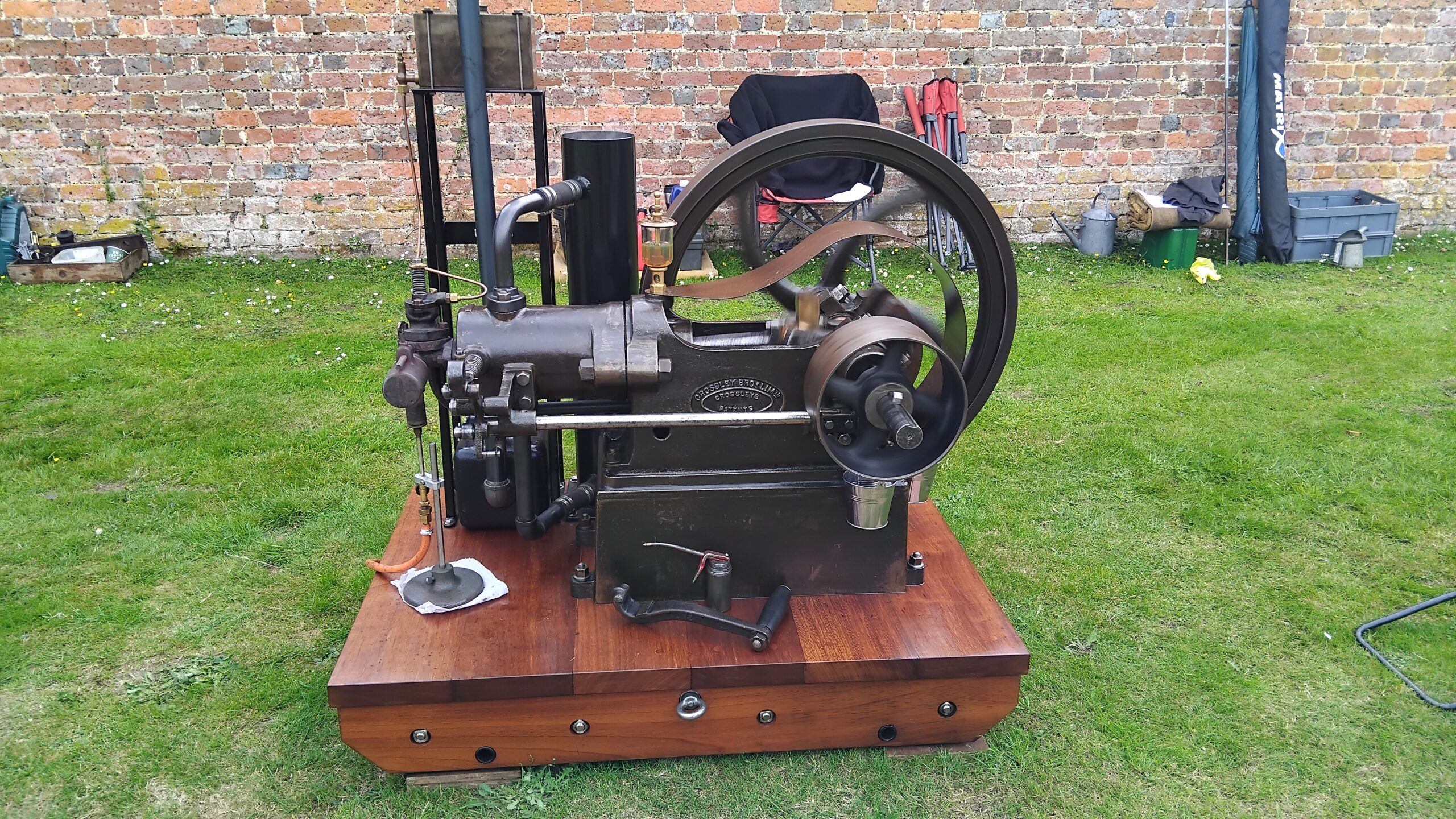 Crossley JJ Half Base - Power & Machinery Of The Past At Breamore House