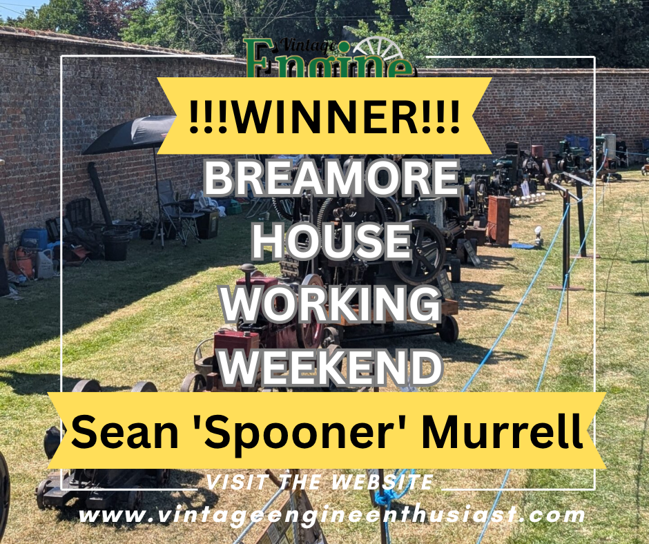 !!!WINNER!!! Breamore working weekend