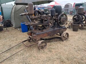 Welland Steam Rally - Petter M Type Acorn Top Pumpset - Vintage Engine Enthusiast