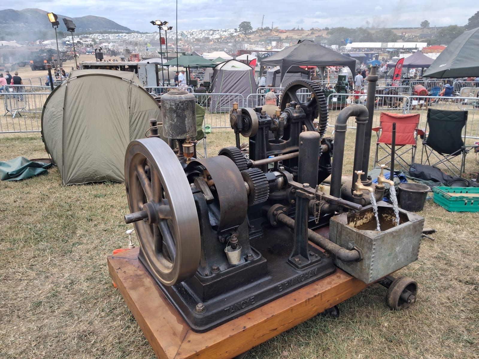 Welland Steam Rally - Tangye AA Stationary Engine - Vintage Engine Enthusiast
