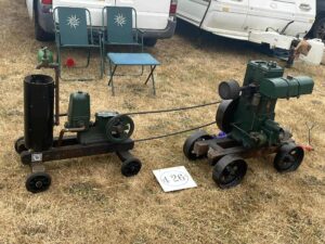 Holowell Steam & Heavy Horse Show - Lister D type Engine & Pump - Vintage Engine Enthusiast