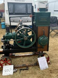 Holowell Steam & Heavy Horse Show - Tangye Gas Engine - Vintage Engine Enthusiast