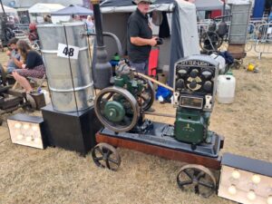 Welland Steam Rally - Petter "Petterlight" Generating Set - Vintage Engine Enthusiast