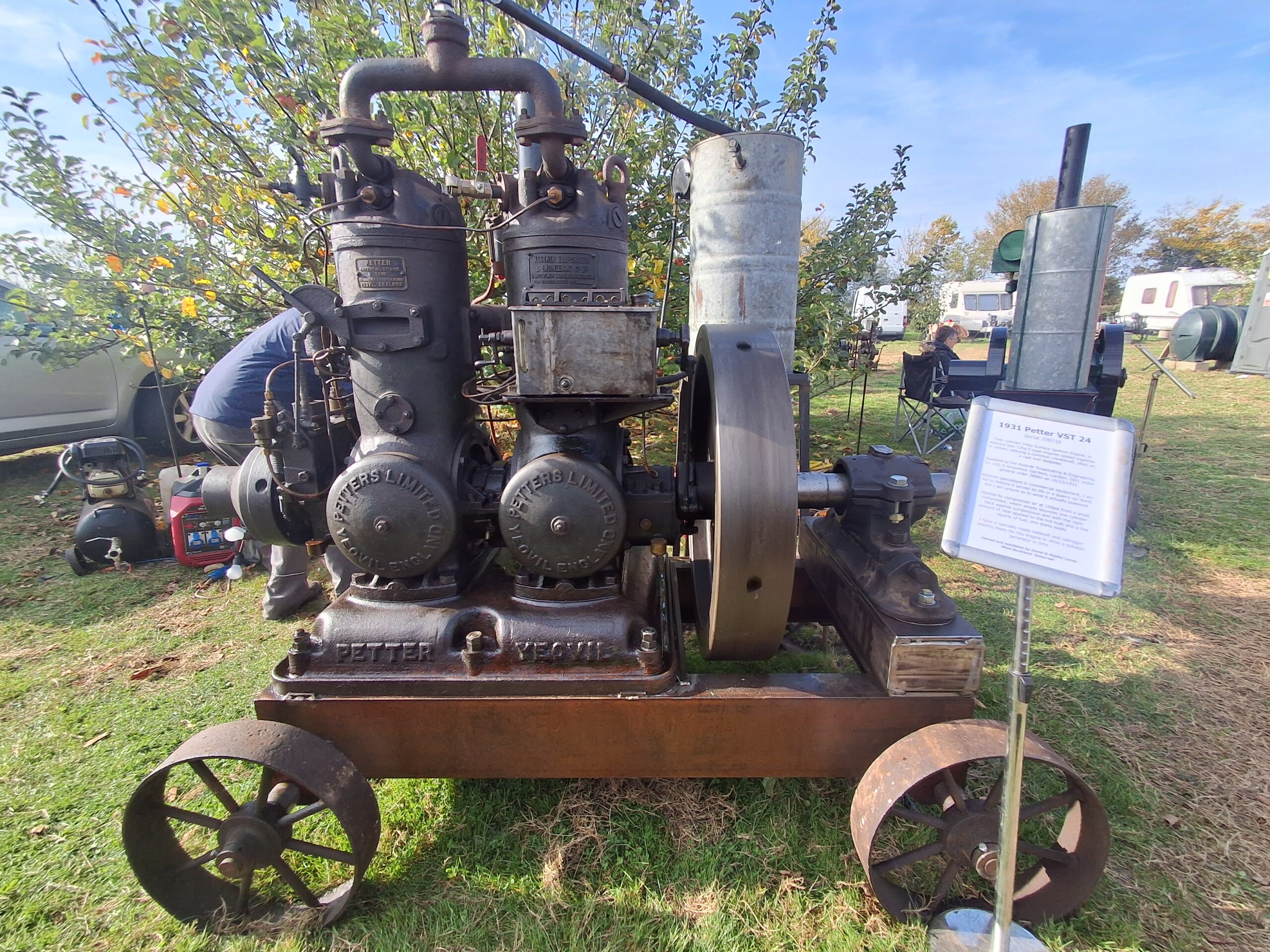 Twin Cylinder Petter S type