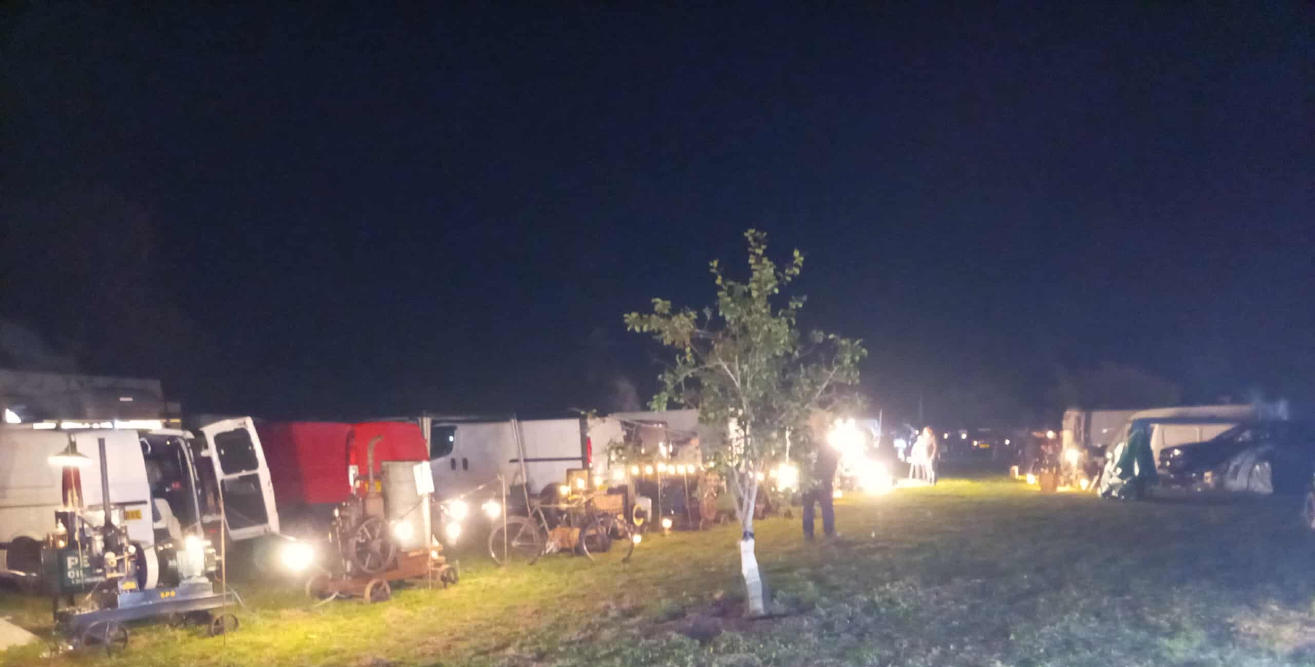 Saturday Night Light up at PetterFest