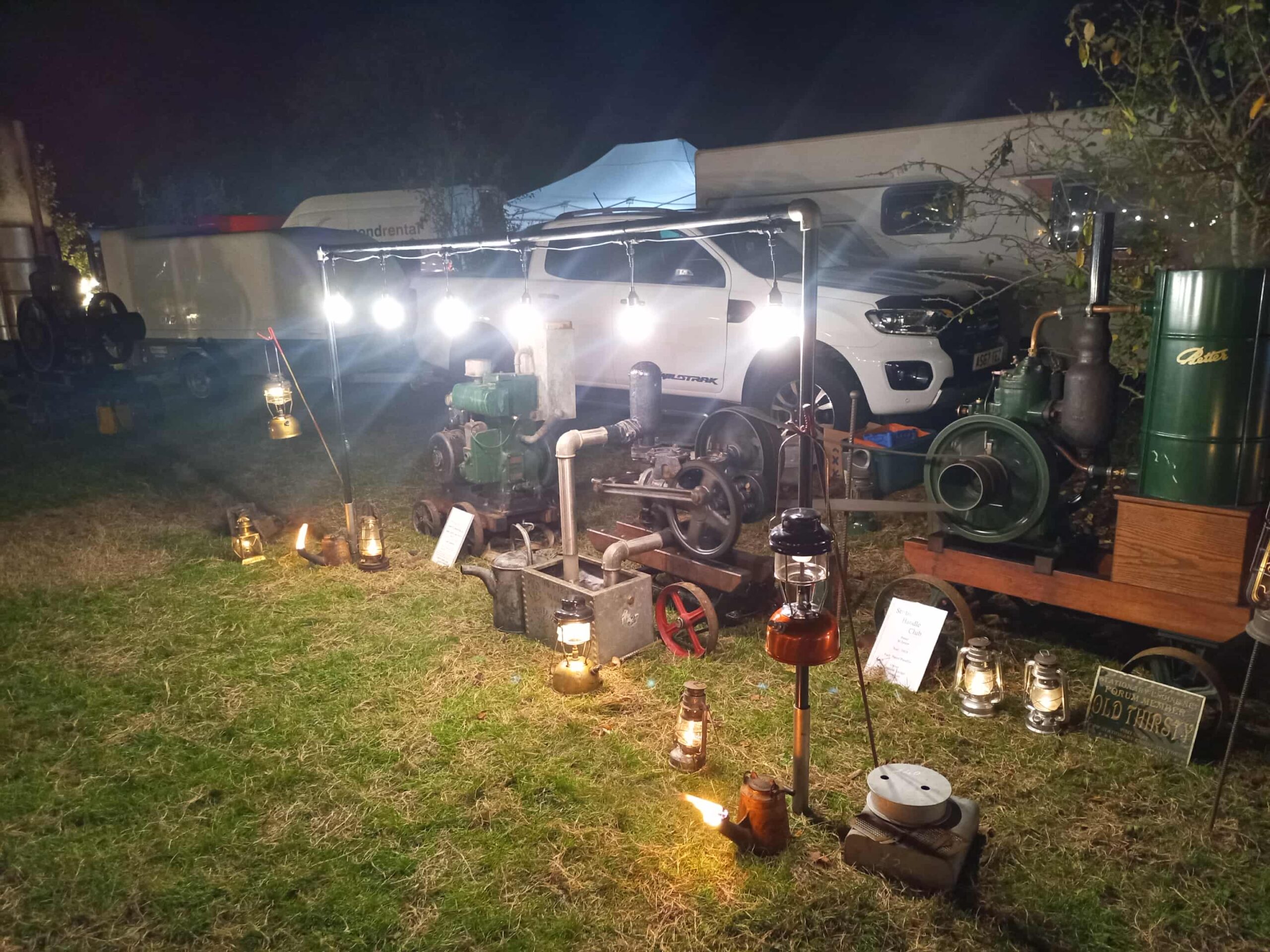 Saturday Night Light up at PetterFest