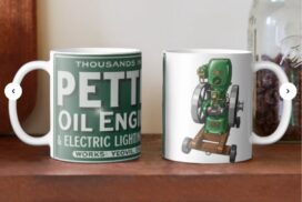 Petter "little pet" - Printed Merch - Vintage Engine Enthusiast