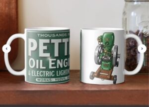 Petter "little pet" - Printed Merch - Vintage Engine Enthusiast