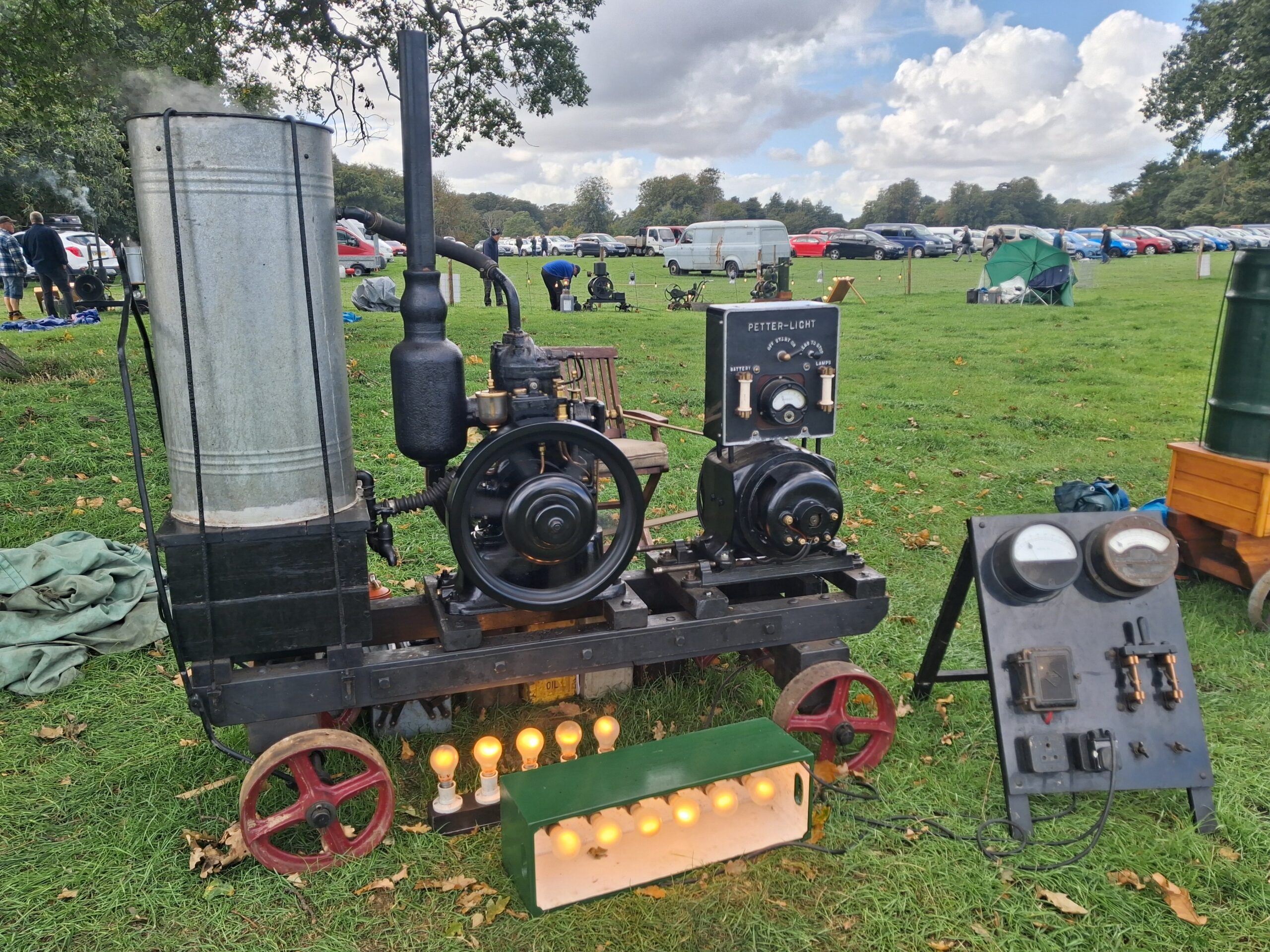Henham Steam & Country Show - Petter M type Lighting Set - Vintage Engine Enthusiast
