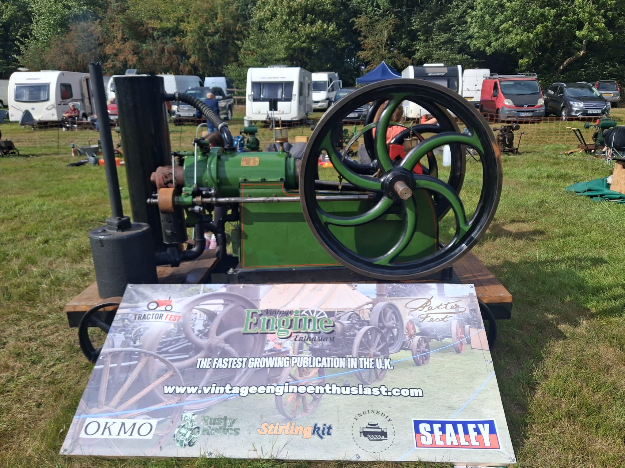 Strumpshaw Trosh - Walsh & Clark Oil Engine - Vintage Engine Enthusiast