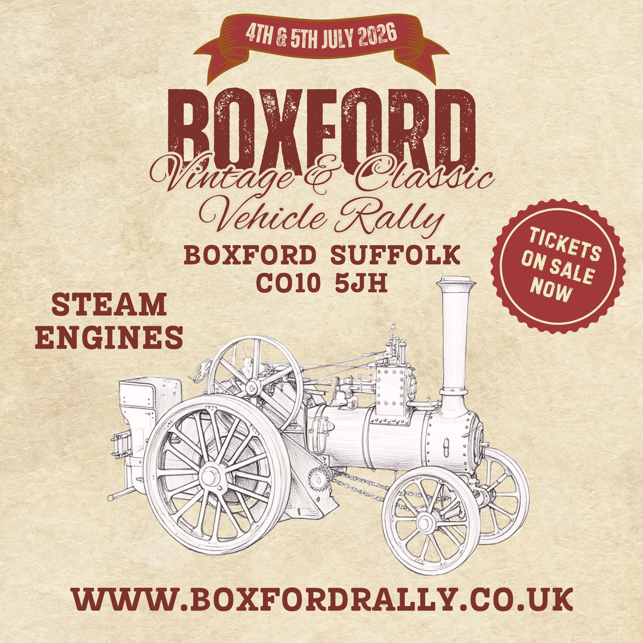 Boxford Vintage & Classic Vehicle Rally - Vintage Engine Enthusiast