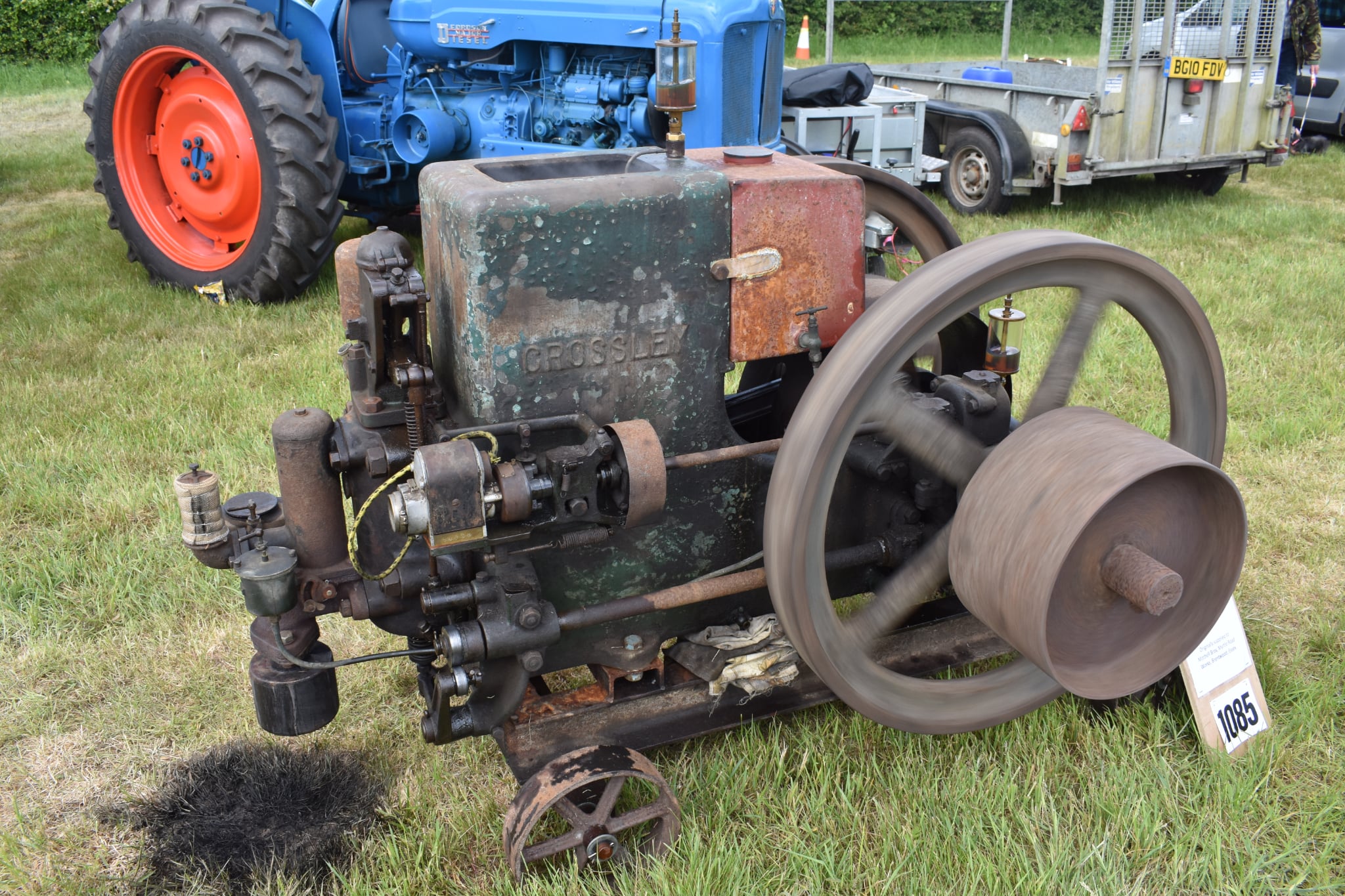 Crossley Engine - Carrington Steam Rally - Vintage Engine Enthusiast