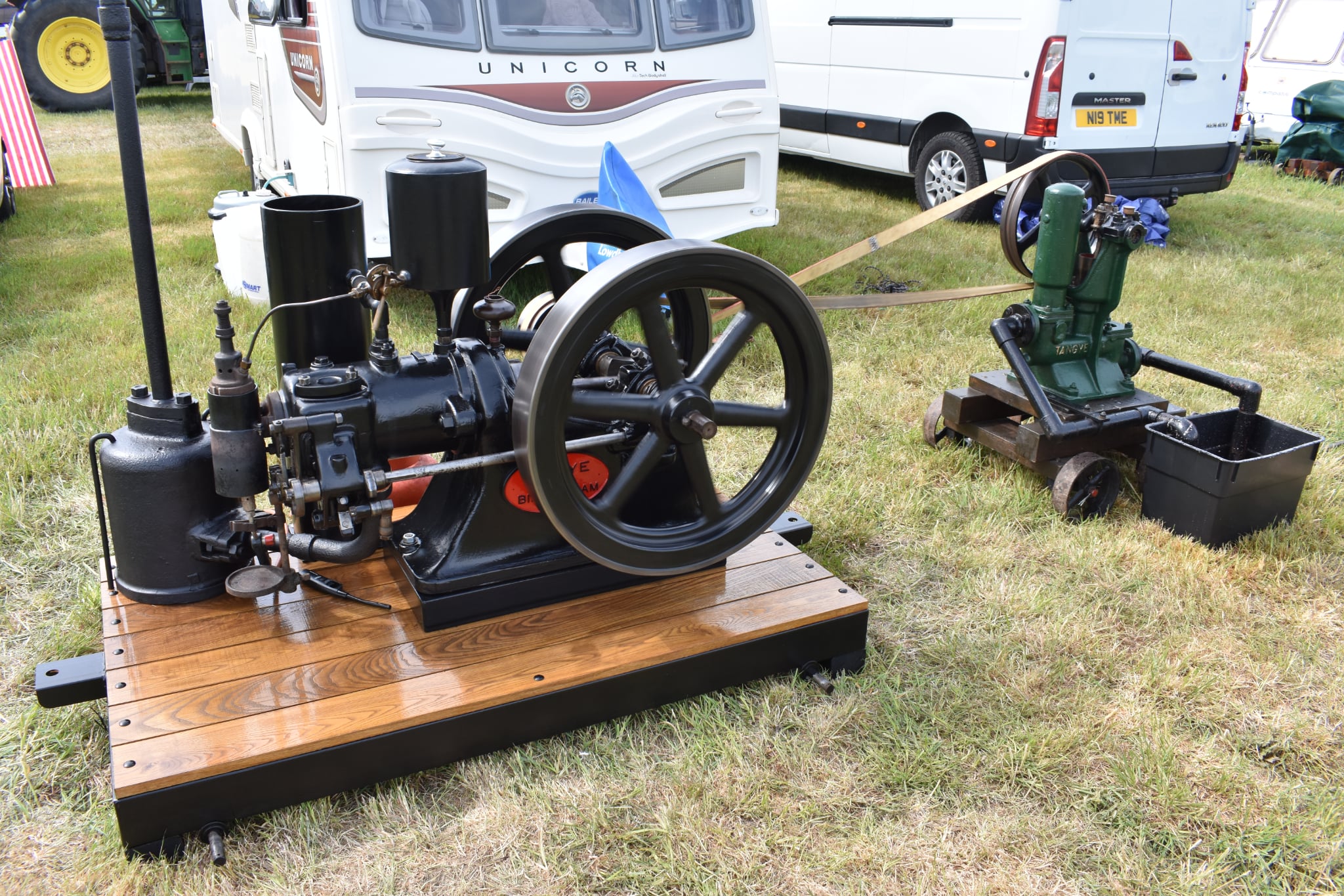 Tangye Oil Engine - Carrington Steam Rally - Vintage Engine Enthusiast