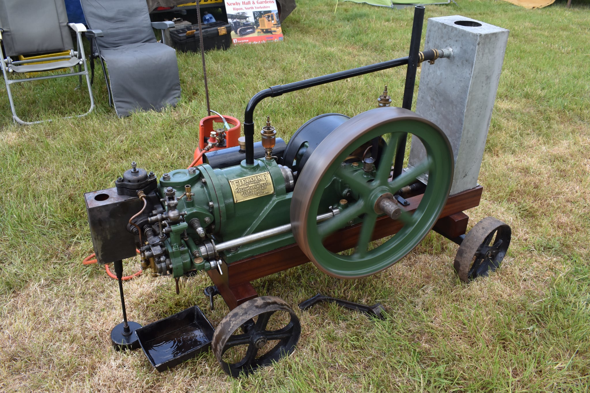 Fielding Oil Engine - Carrington Steam Rally - Vintage Engine Enthusiast