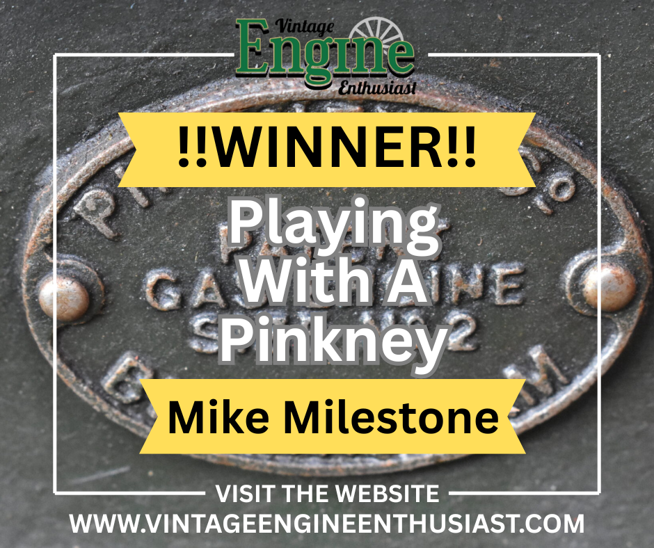 Playing With A Pinkney WINNER - Vintage Engine Enthusiast