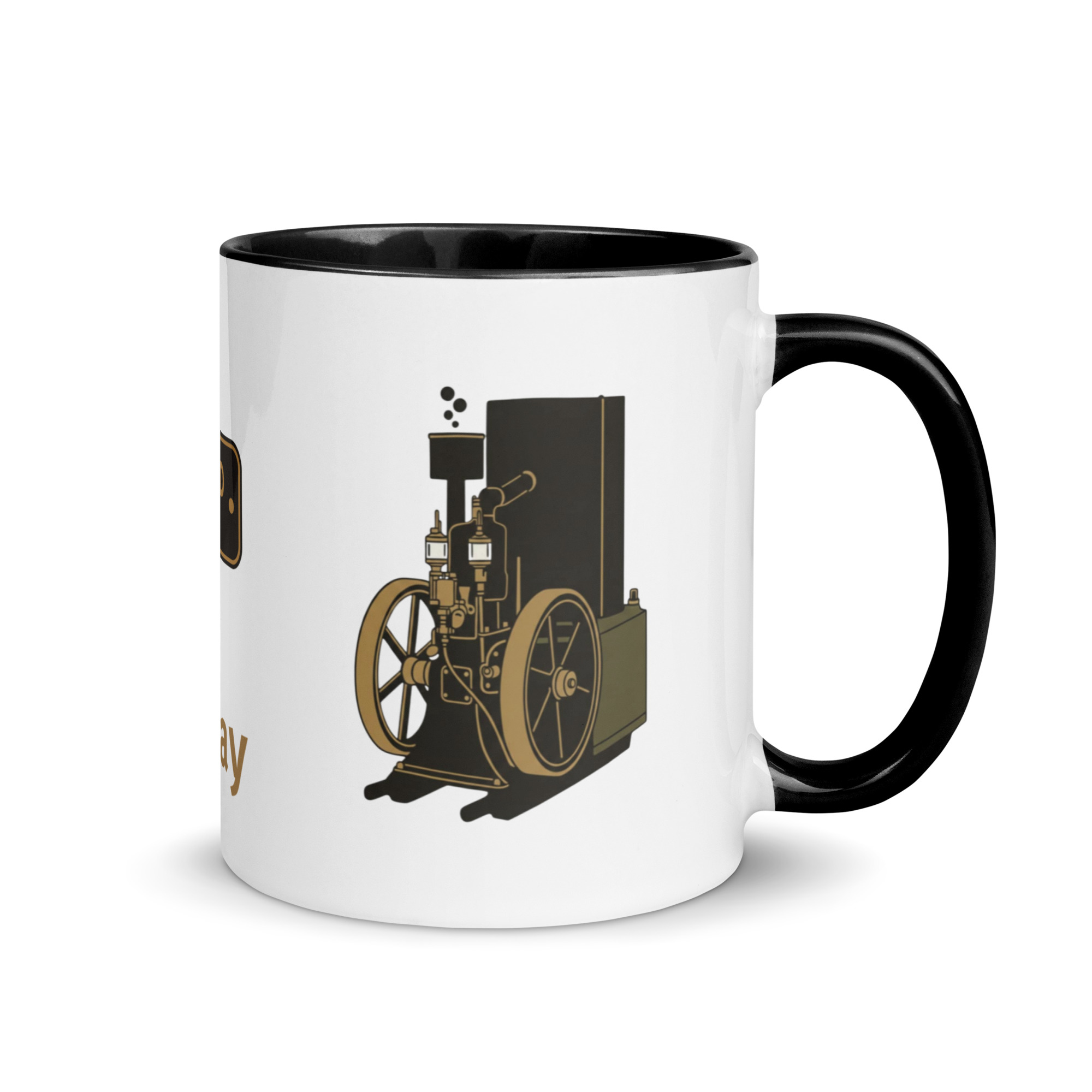 Spooner's Shed #2StrokeTuesday Official Mug with Color Inside - Image 3