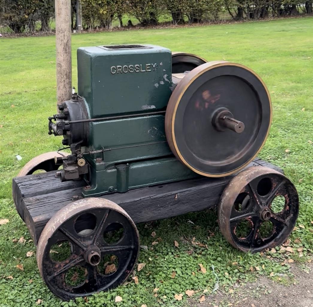 Crossley 1050 engine - Vintage Engine Enthusiast